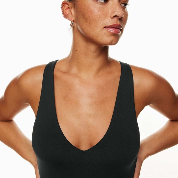 Babaton Contour Black V-Neck romper soze S - Picture 3 of 9